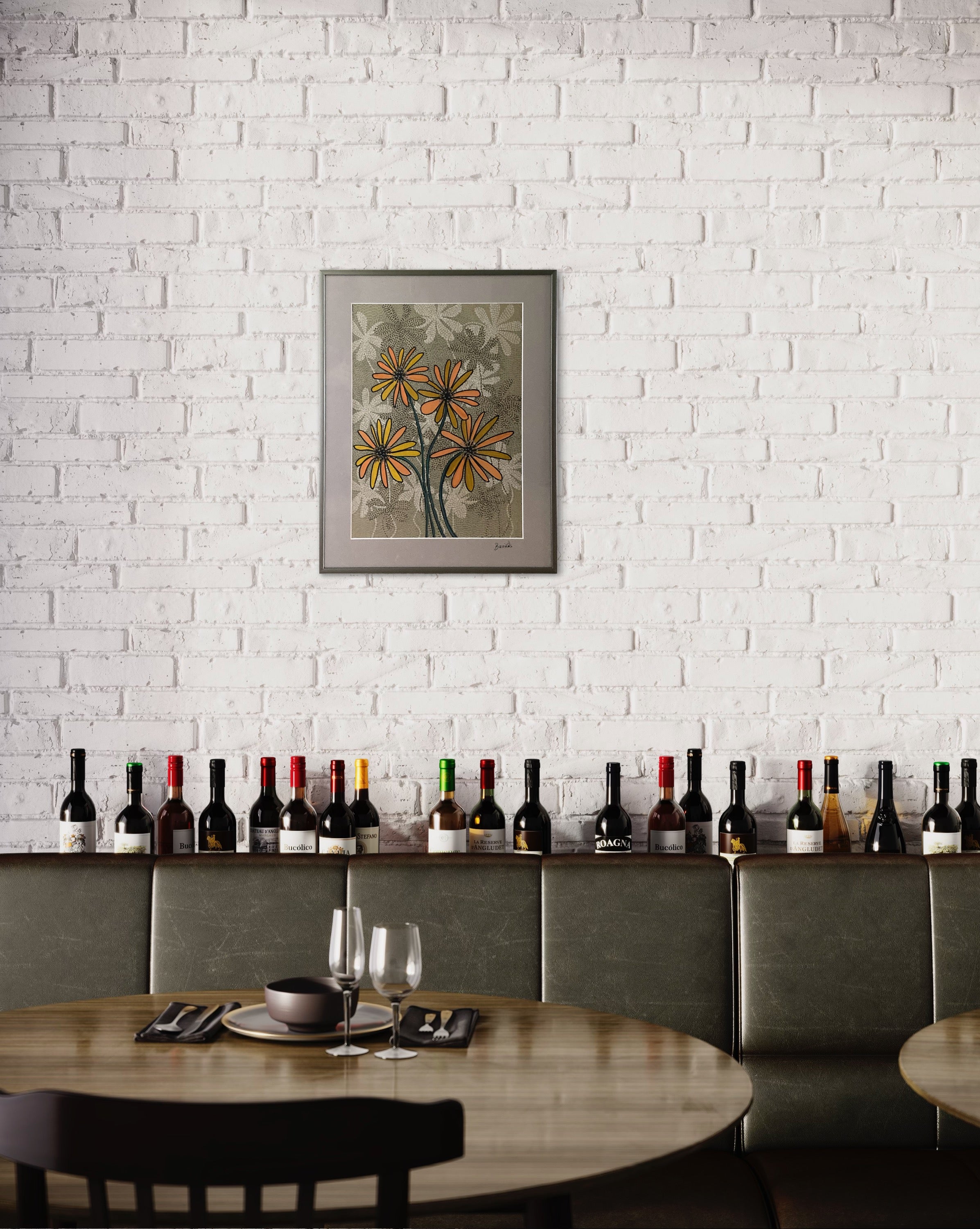 Luminous flowers Chain